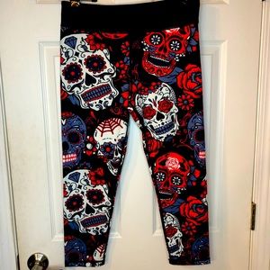 Constantly Varied Gear Leggings Sugar Skulls